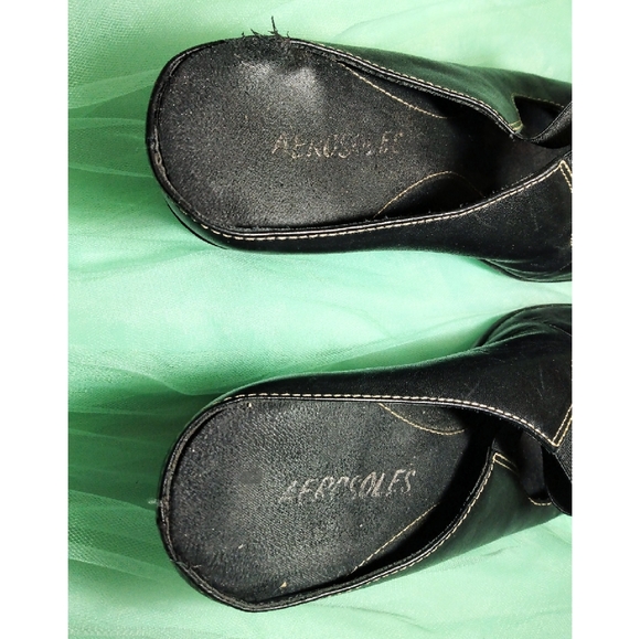 Vintage 2K Slide On Mule Heel Closed Toe - Picture 5 of 16